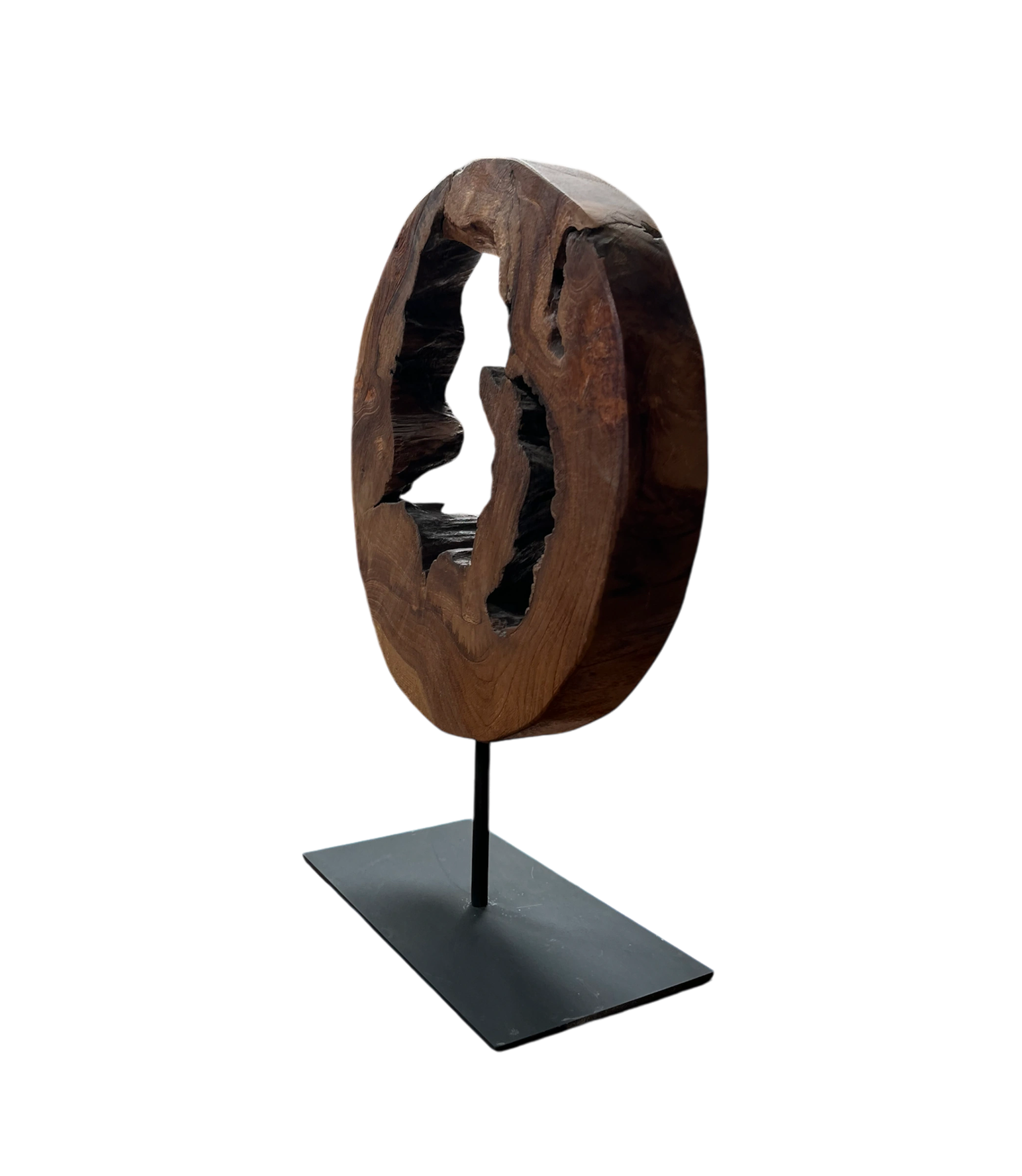 Wooden Slice On Stance